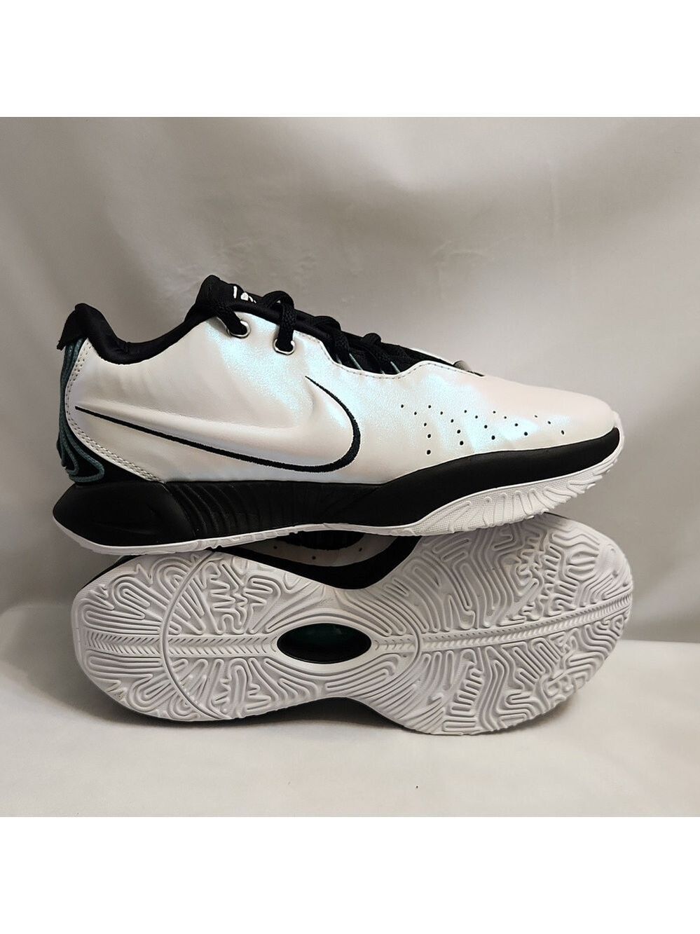 Nike Air Zoom LeBron 21 Conchiolin Iridescent Basketball Sneakers (M Size 7) - Picture 7 of 15